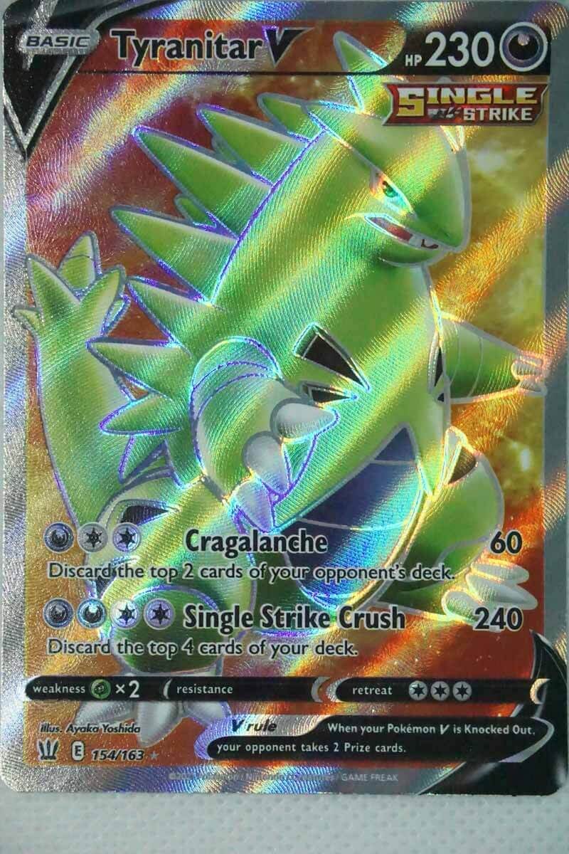 Tyranitar V 154/163 Full Art