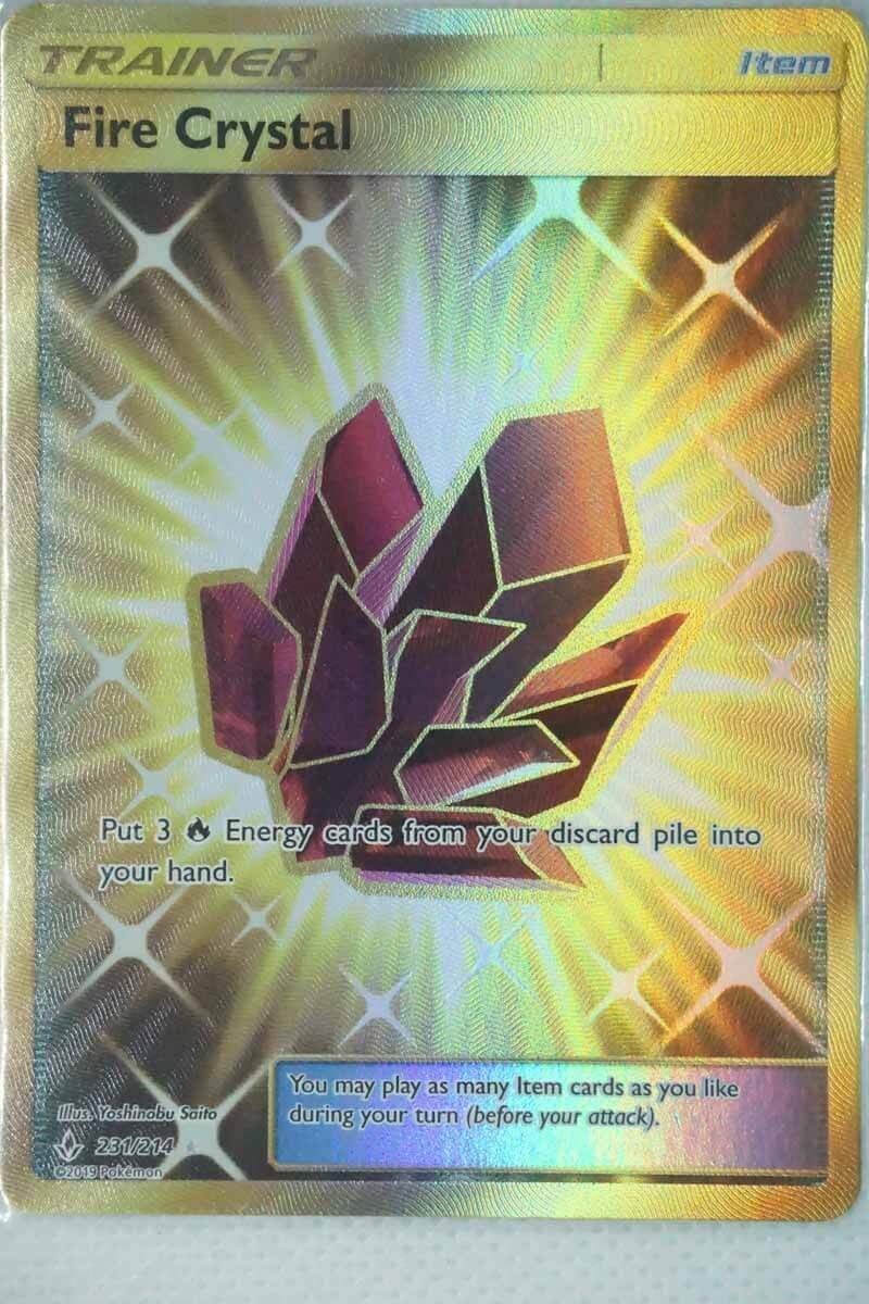 Fire Crystal 231/214 Secret Rare