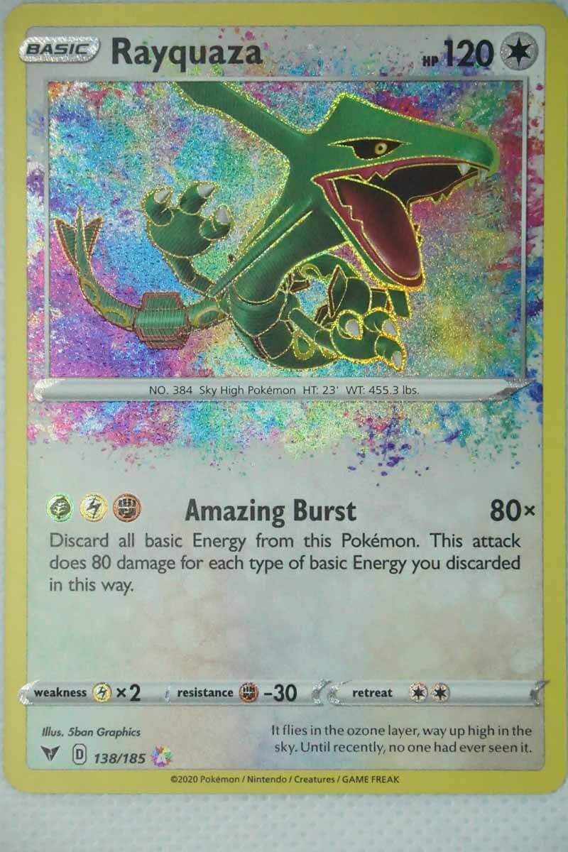 Rayquaza 138/185 Fantastiskt sällsynt