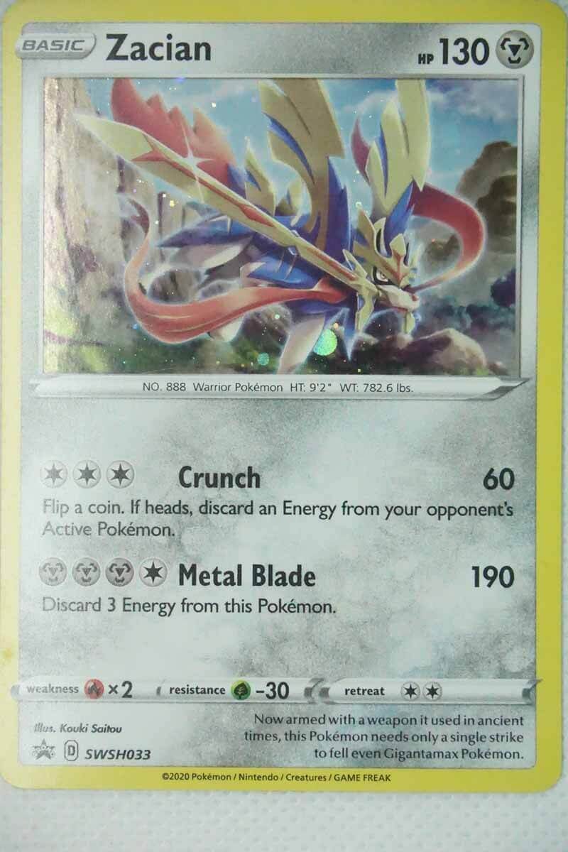 Zacian SWSH033 Holo-kampanj