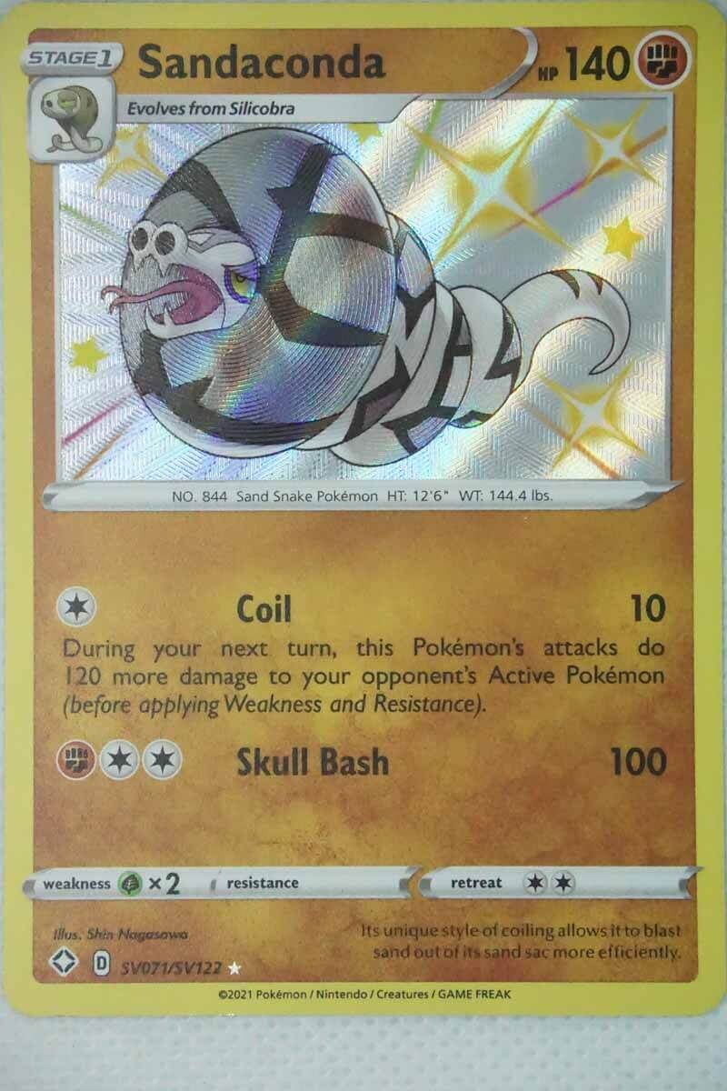 Sandaconda SV71 / SV122 Shiny Rare