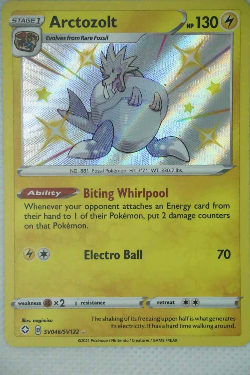 Arctozolt SV46 / SV122 Shiny Rare