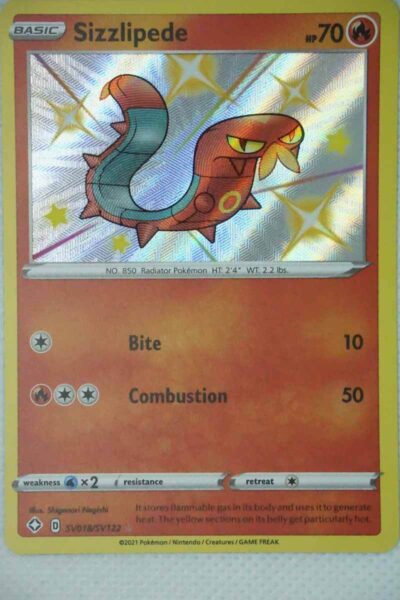 Sizzlipede SV18 / SV122 Shiny Rare