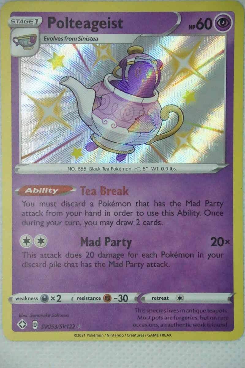 Polteageist SV53 / SV122 Shiny Rare