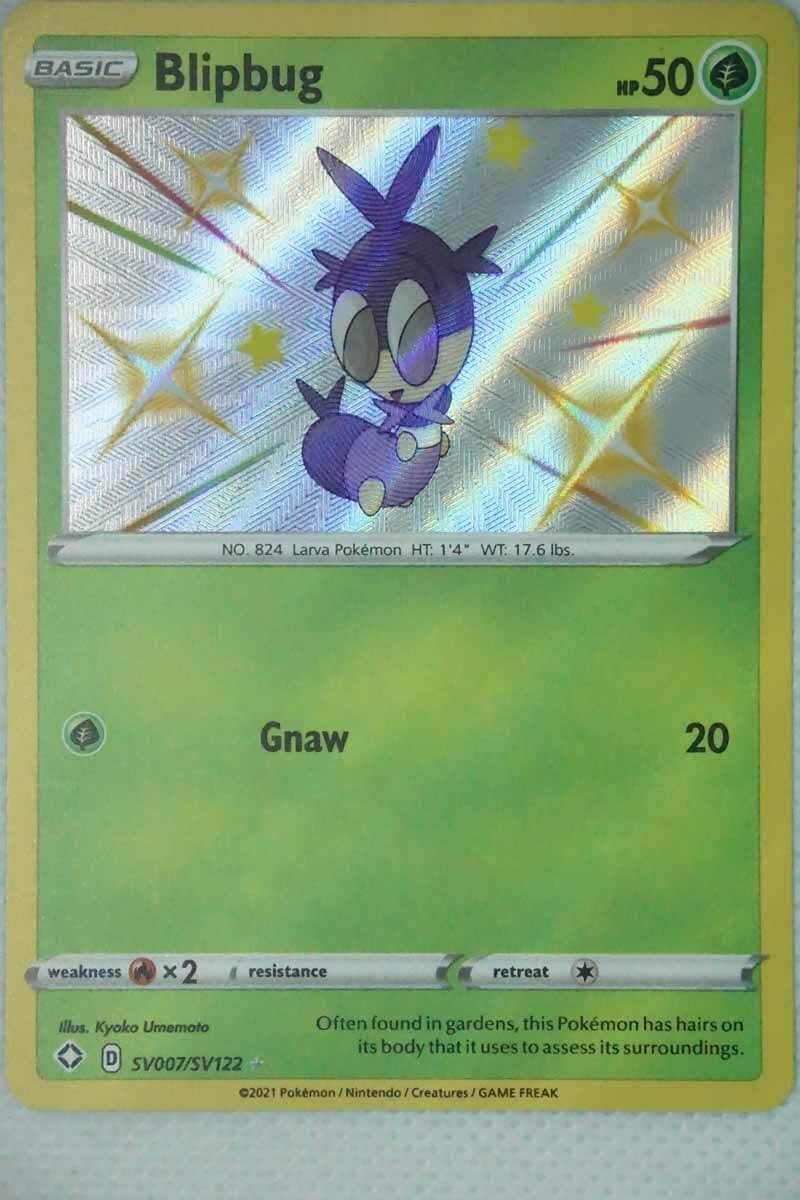 Blipbug SV7 / SV122 Shiny Rare