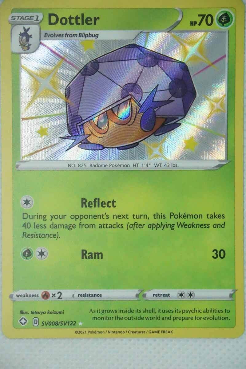 Dottler SV8 / SV122 Shiny Rare