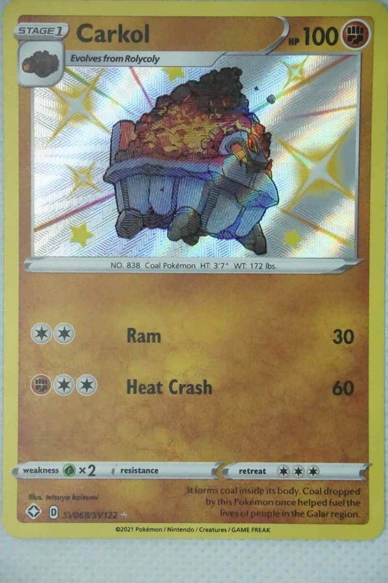 Carkol SV68 / SV122 Shiny Rare