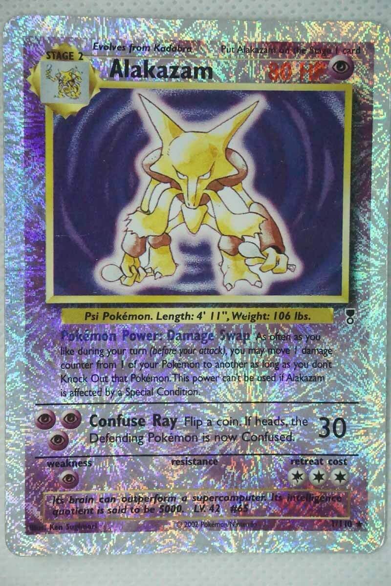 Alakazam 1/110 Special Holo Edition begagnad - Pocket Monster