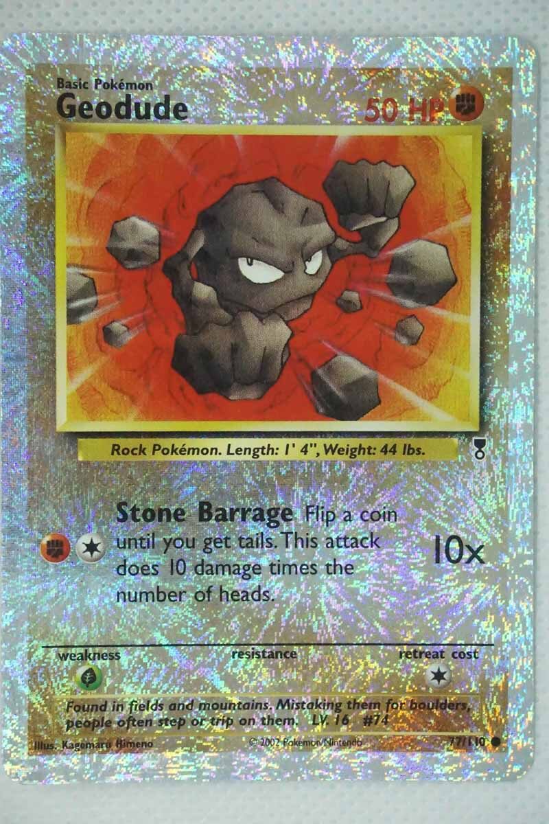 Geodude 77/110 Special Holo Edition