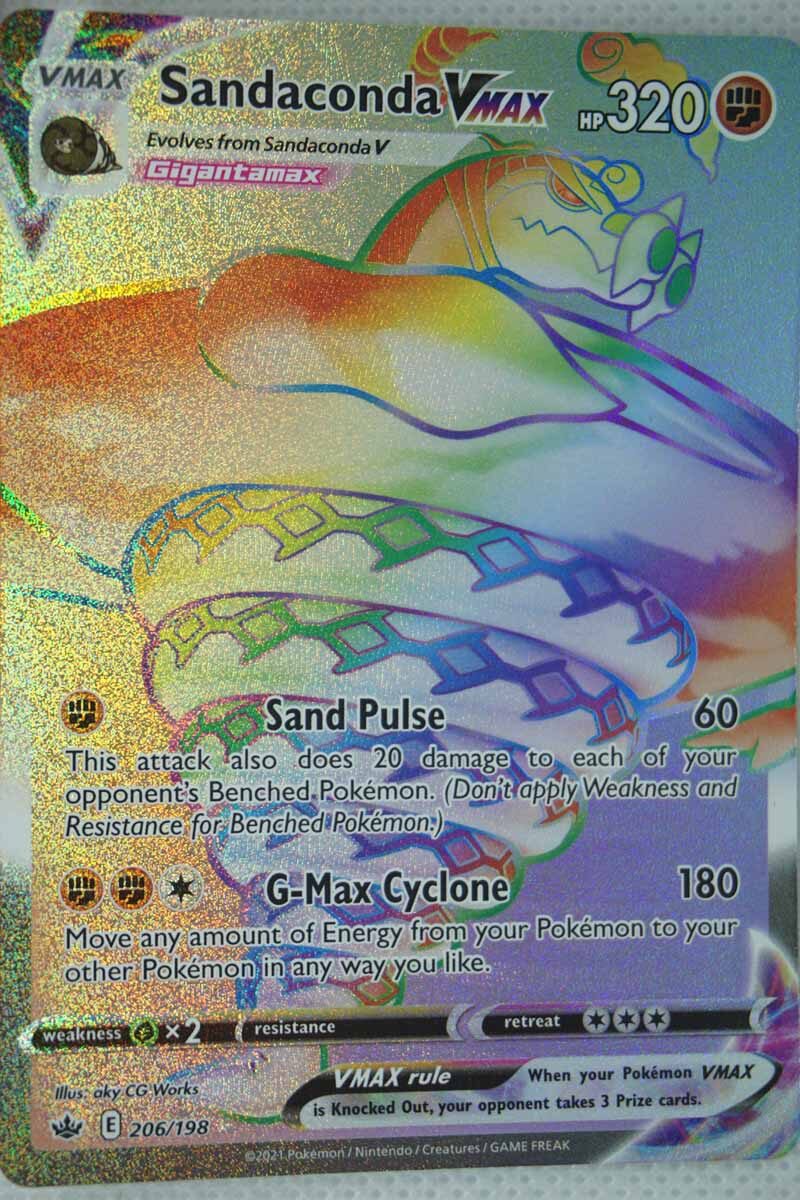 Sandaconda VMAX 206/198 Hyper Rare