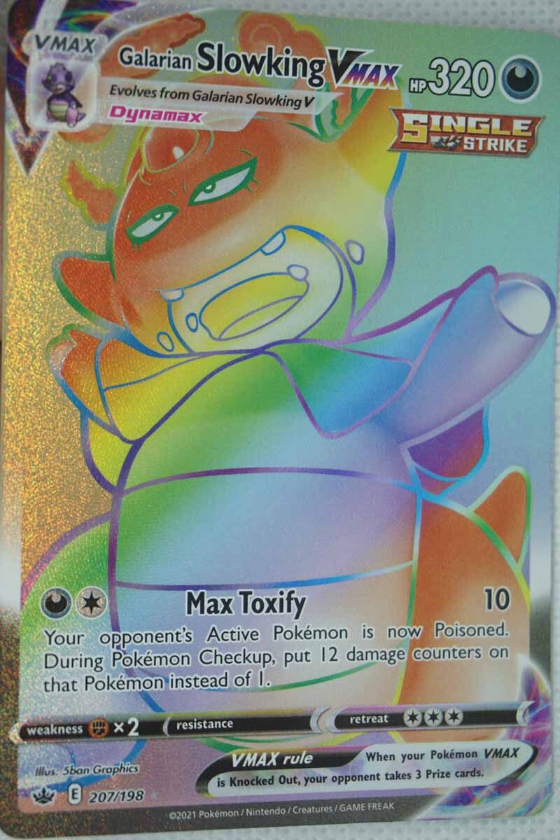 Galarian Slowking VMAX 207/198 Hyper Rare
