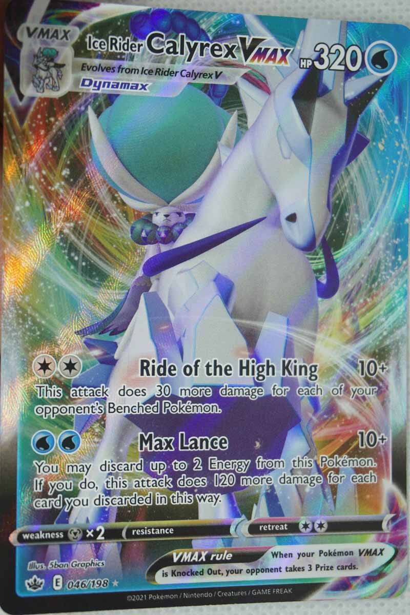 Ice Rider Calyrex VMAX 046/198