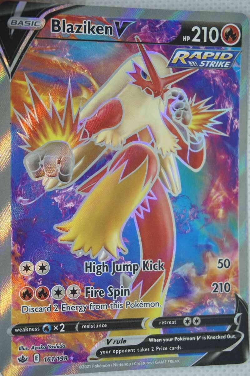 Blaziken V 161/198 Full Art