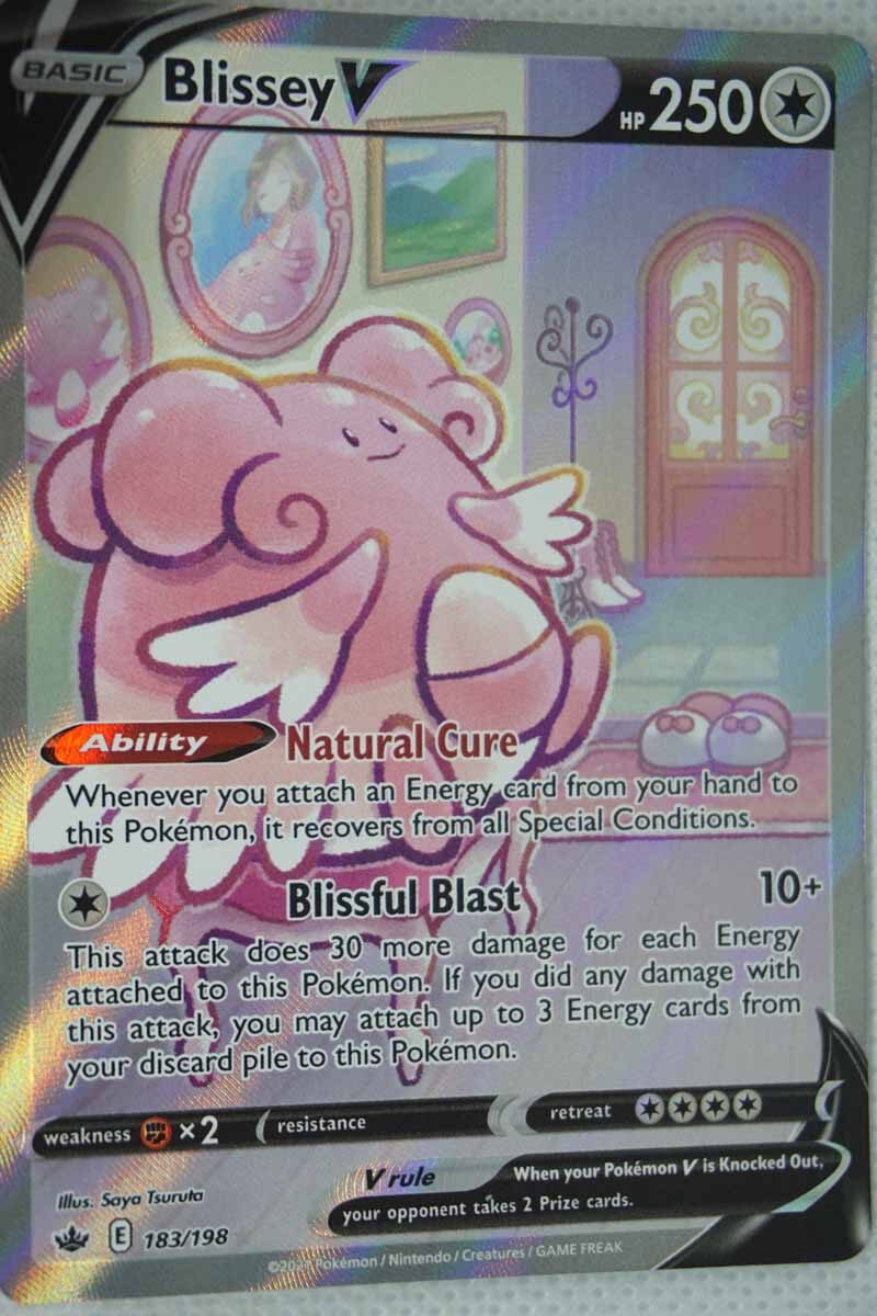Blissey V 183/198 Alternativ Art