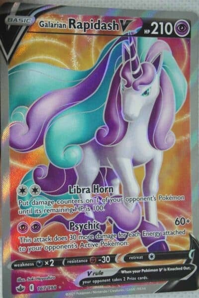 Galarian Rapidash V 167/198 Full Art