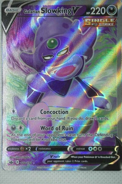 Galarian Slowking V 178/198 Full Art