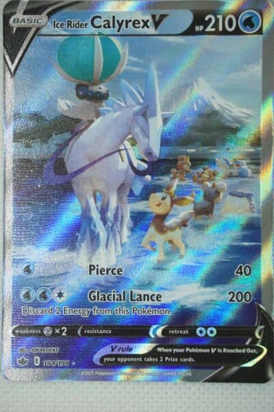 Ice Rider Calyrex V 164/198 Full Art