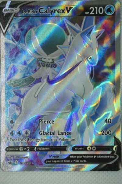 Ice Rider Calyrex V 163/198 Full Art