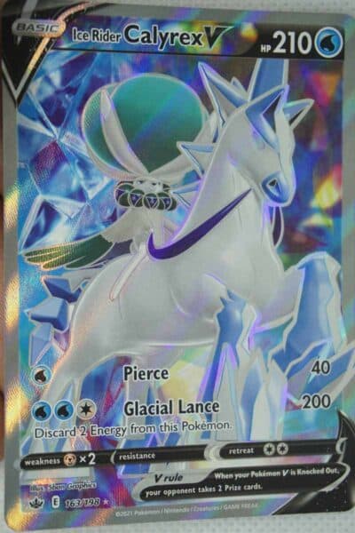 Ice Rider Calyrex V 163/198 Full Art