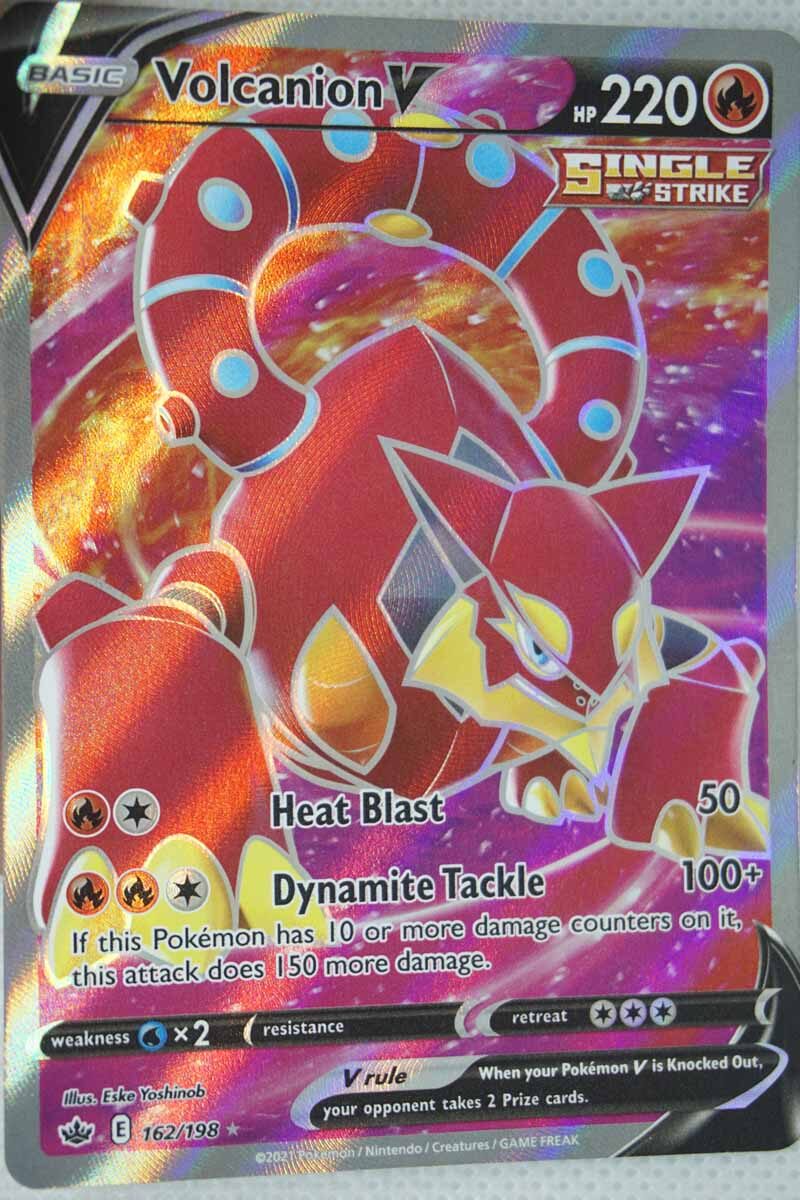 Volcanion V 162/198 Full Art