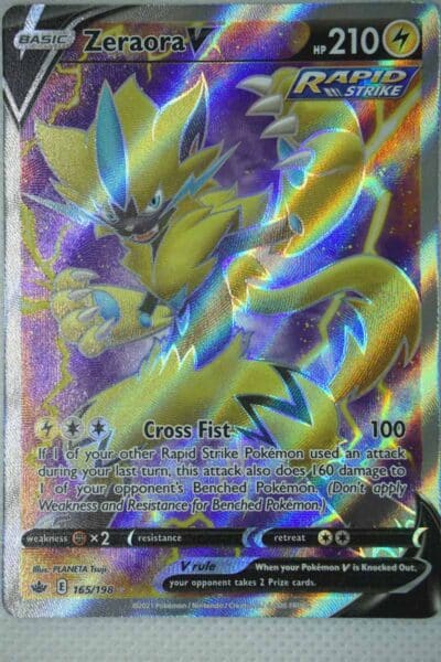 Zeraora V 165/198 Full Art