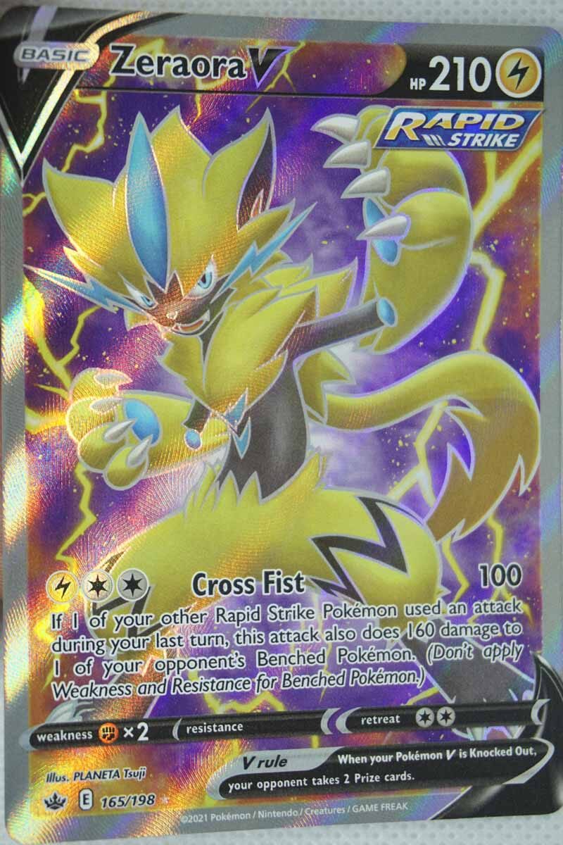 Zeraora V 165/198 Full Art