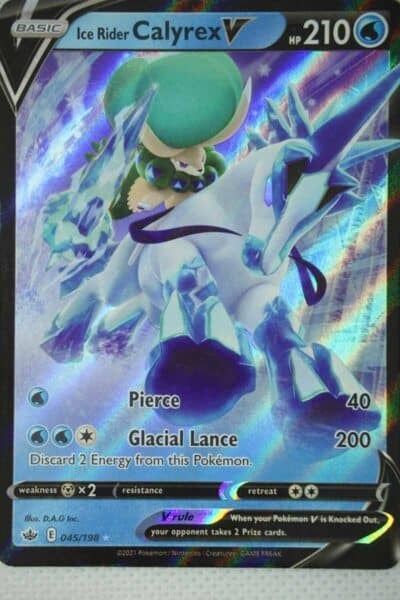 Ice Rider Calyrex V 45/198
