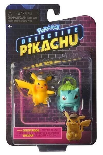 Detektiv Pikachu & bulbasuar figurer