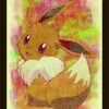 Konstnärligt Eevee-pussel