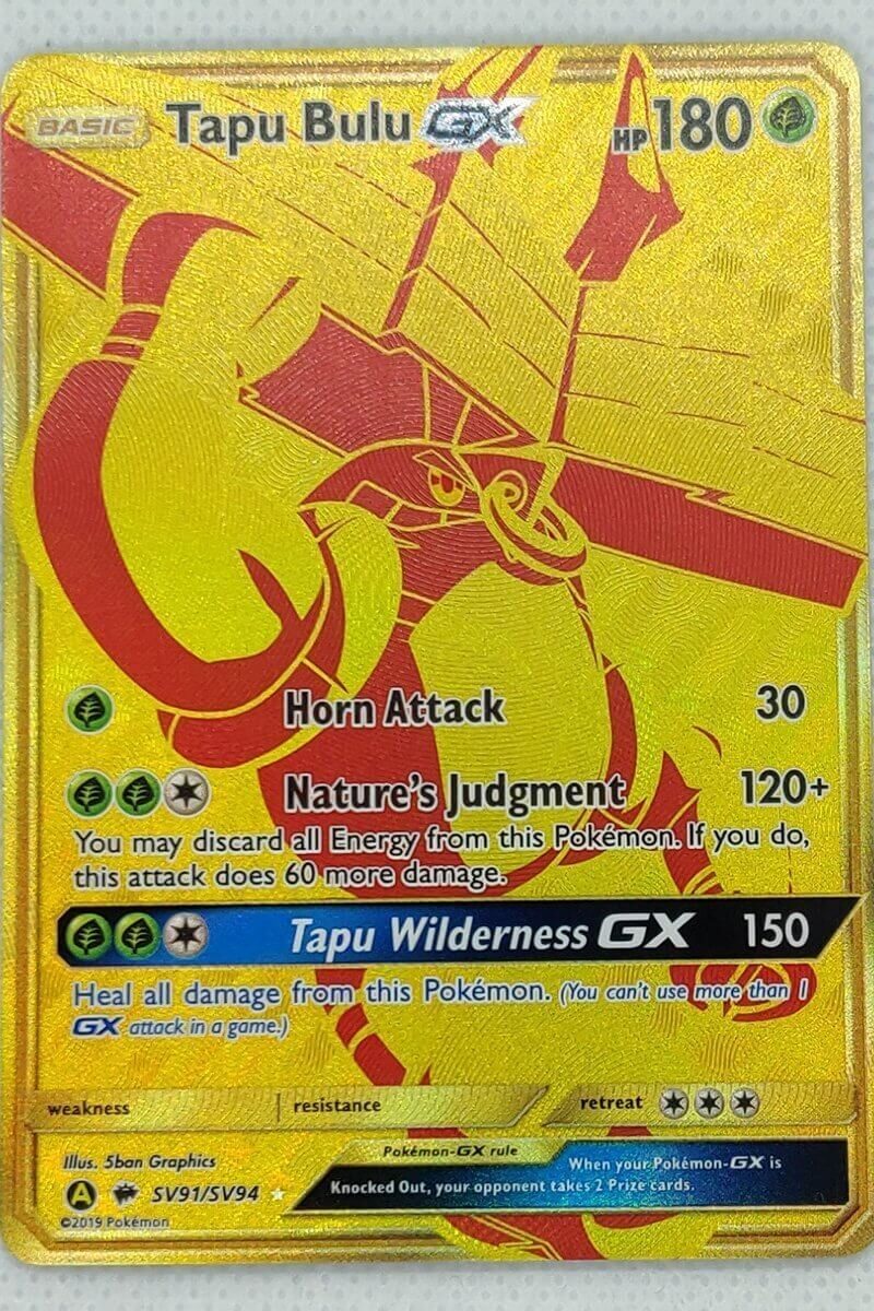 Tapu Bulu GX SV91 / SV94 Gold Secret