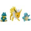 Jolteon, Squirtle och Munchlax figurer
