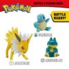 Jolteon, Squirtle och Munchlax figurer