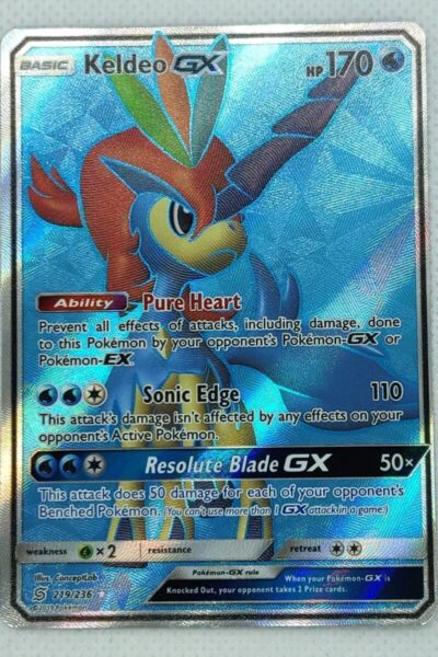 Keldeo GX 219/236 Full Art