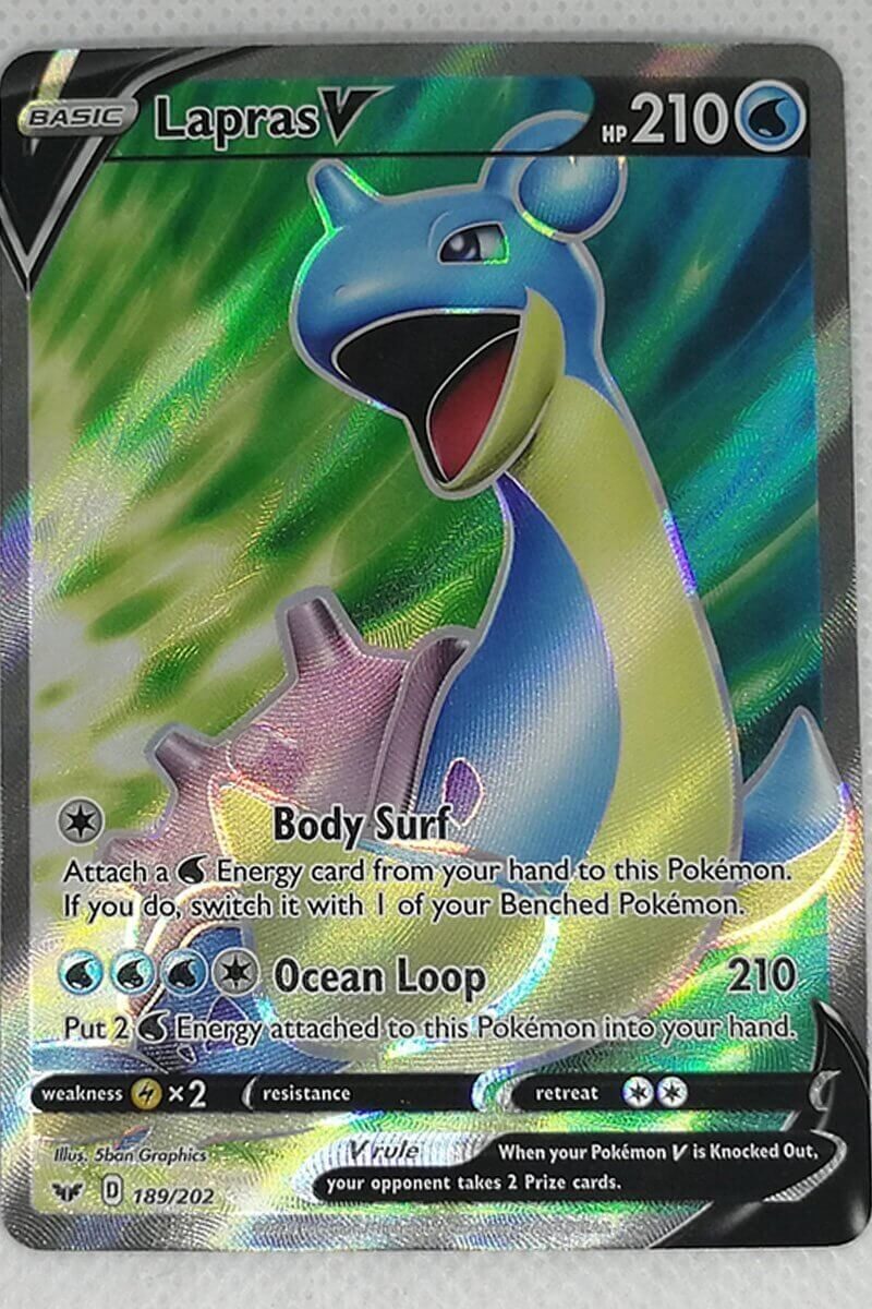 Lapras V 189/202 Full Art