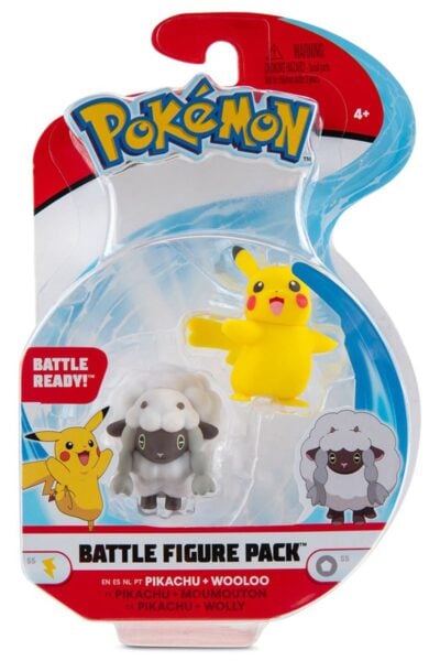 Pikachu & Wooloo figurer
