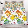Pokemon Bedding dubbeltäcke