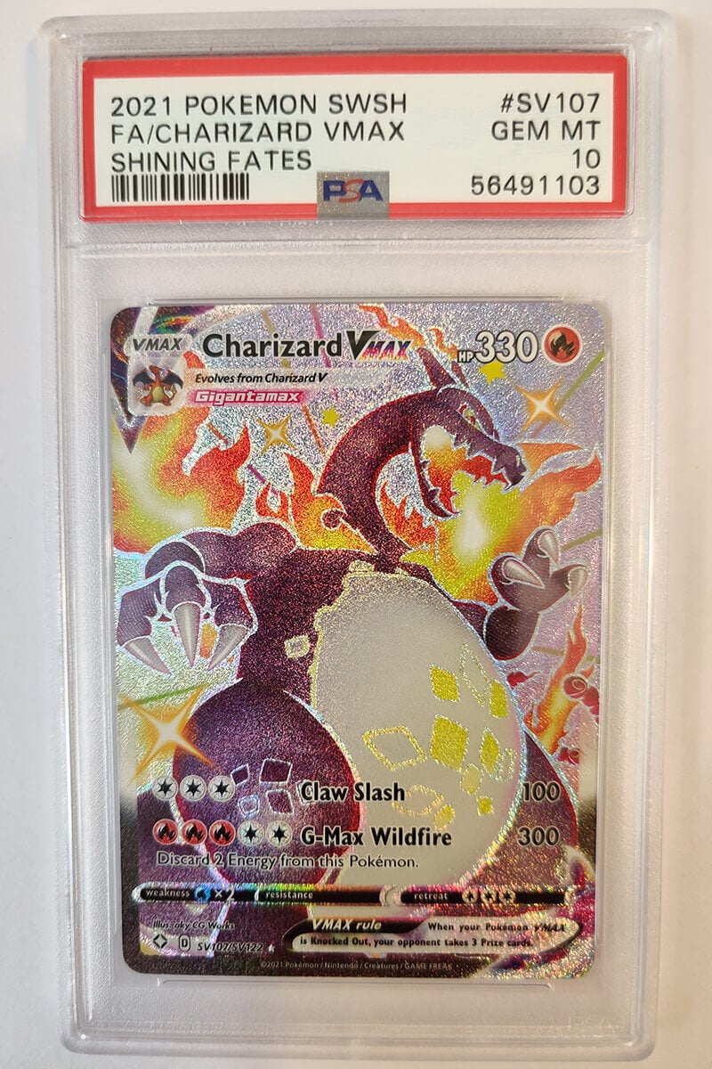 Shiny Charizard Vmax PSA 10