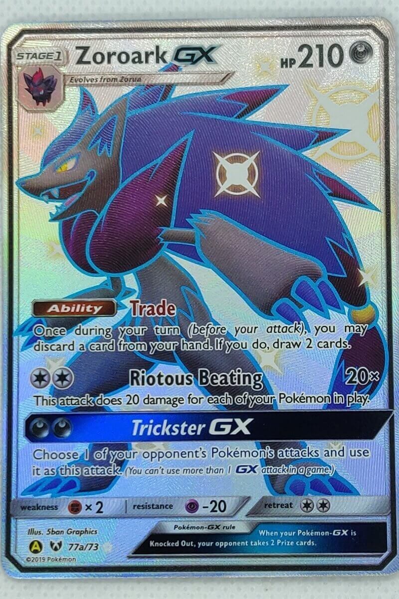 Shiny Zoroark GX 77a / 73