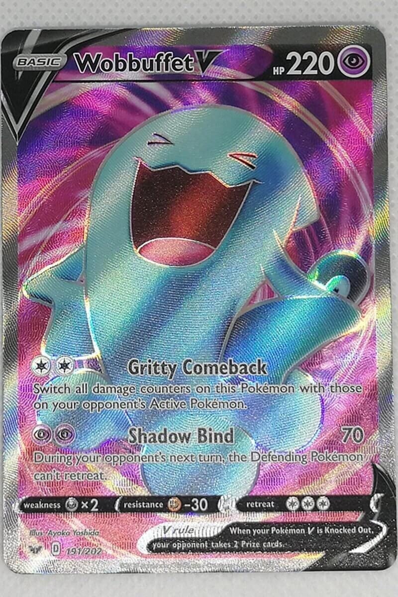 Pokémon Wobuffet V full art