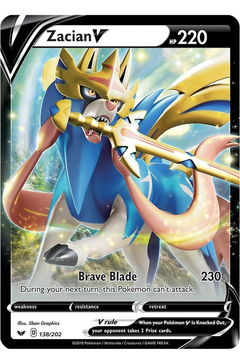 Zacian V 138/202 Stor