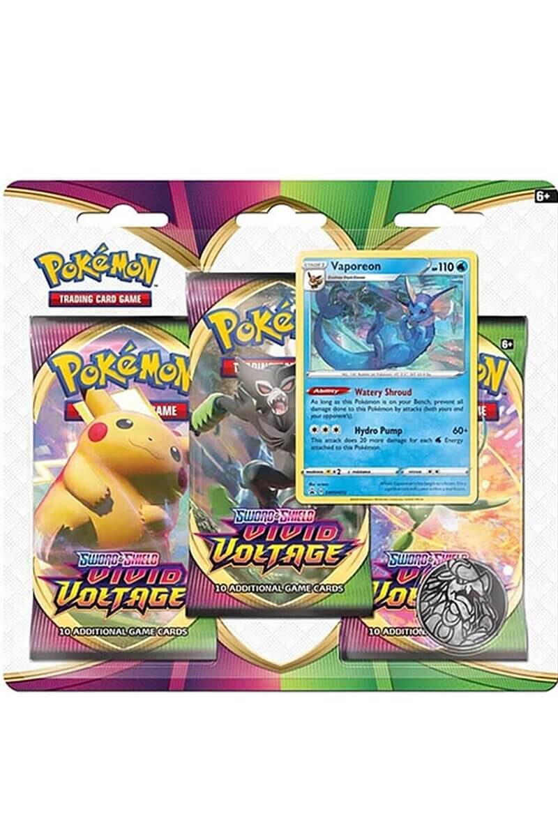 Vivid Voltage blisterförpackning med Vaporeon