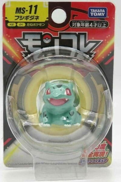 Liten japansk Bulbasaur-figur