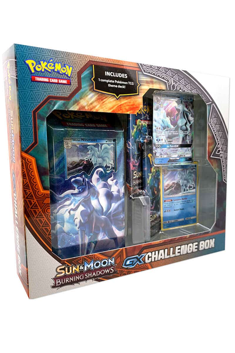 Burning Shadows GX Challenge Box med Ninetales