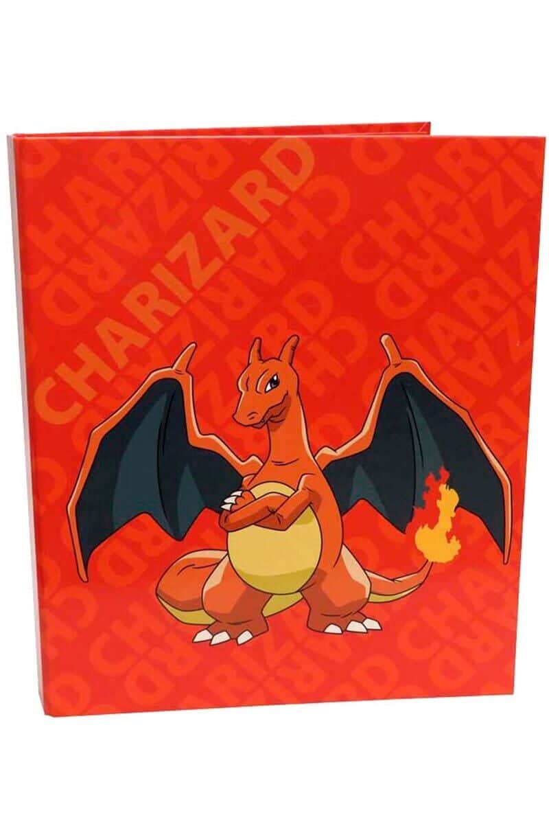 Charizard Ringbind inklusive 10 sleeves