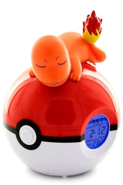 Charmander väckarklocka och lampa