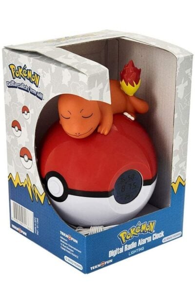 Charmander väckarklocka och lampa