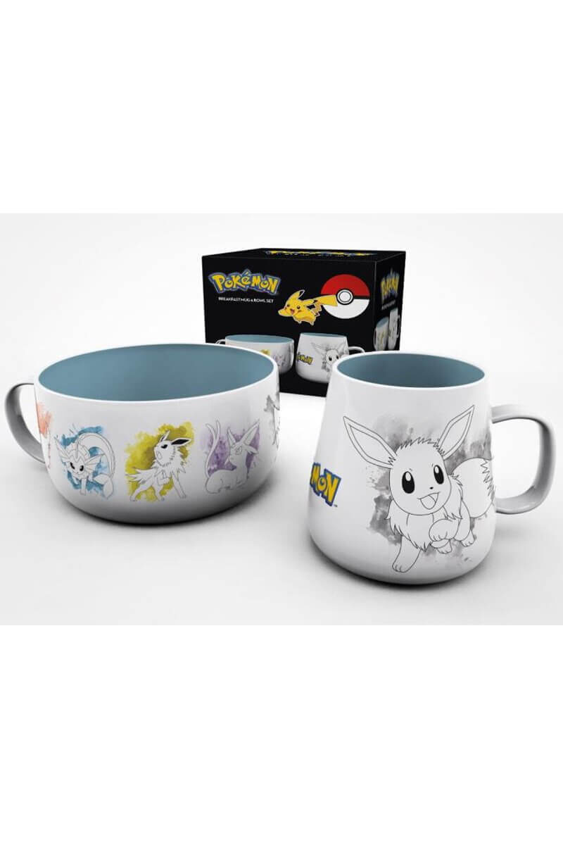 Frukostset med Eevee och utvecklingar