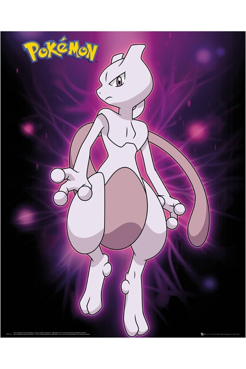 Pokémon Mewtwo poster