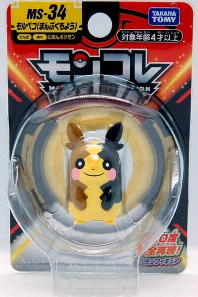 Liten japansk Morpeko-figur