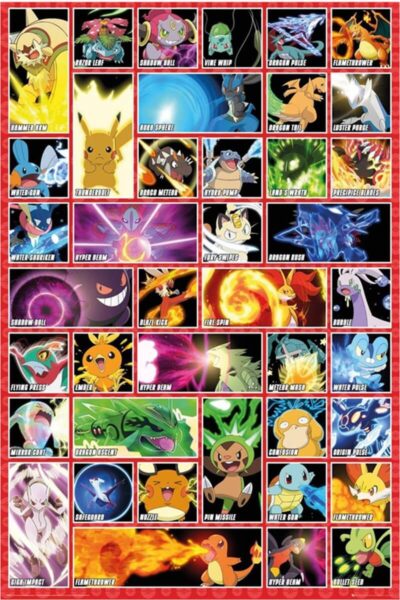 Pokémon rör Poster